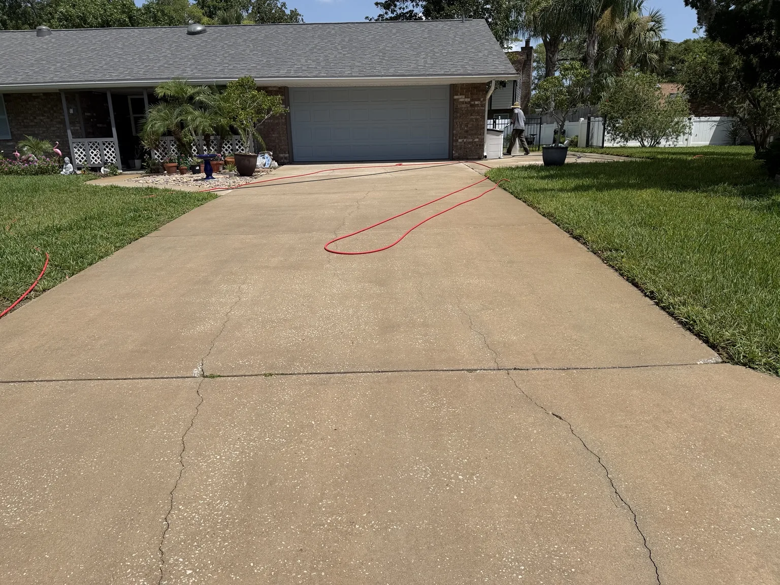 Rust & Irrigation Stain Removal in Ormond Beach project