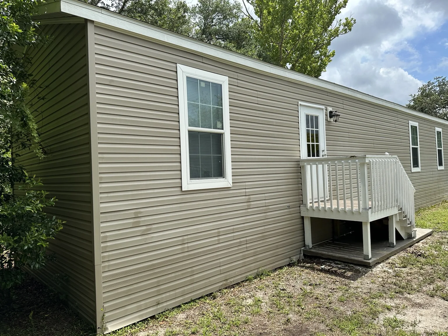 House after washing